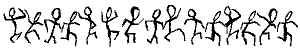 Animated Dancing Men Font