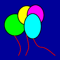 balloons no transparency