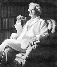 Photo of Mark Twain
