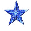 Animated Blue Star